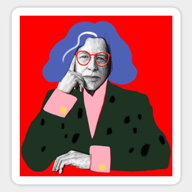 Fran lebowitz Sticker by MoreArt15